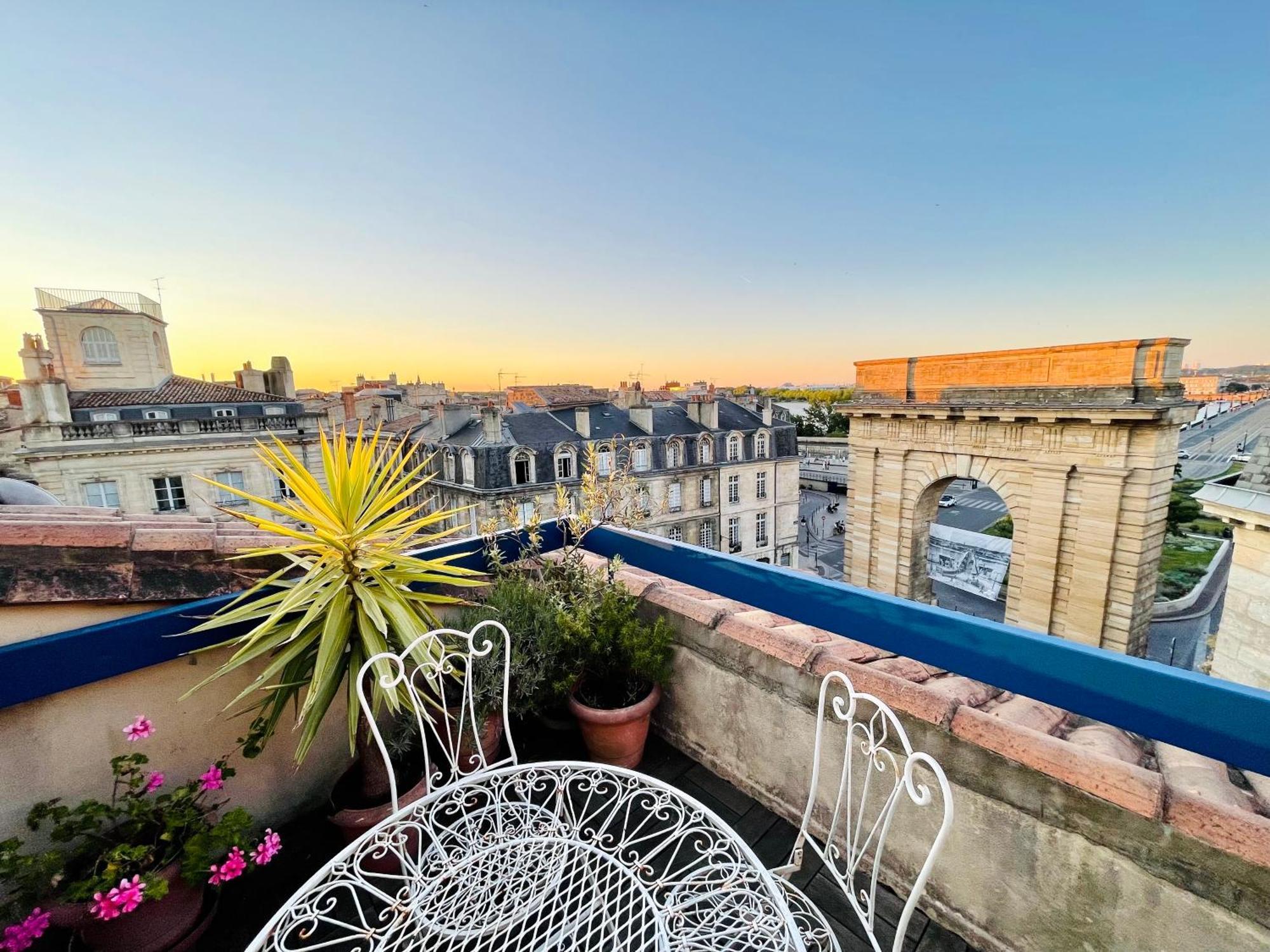 Appartamento Bordeaux Terrace Esterno foto